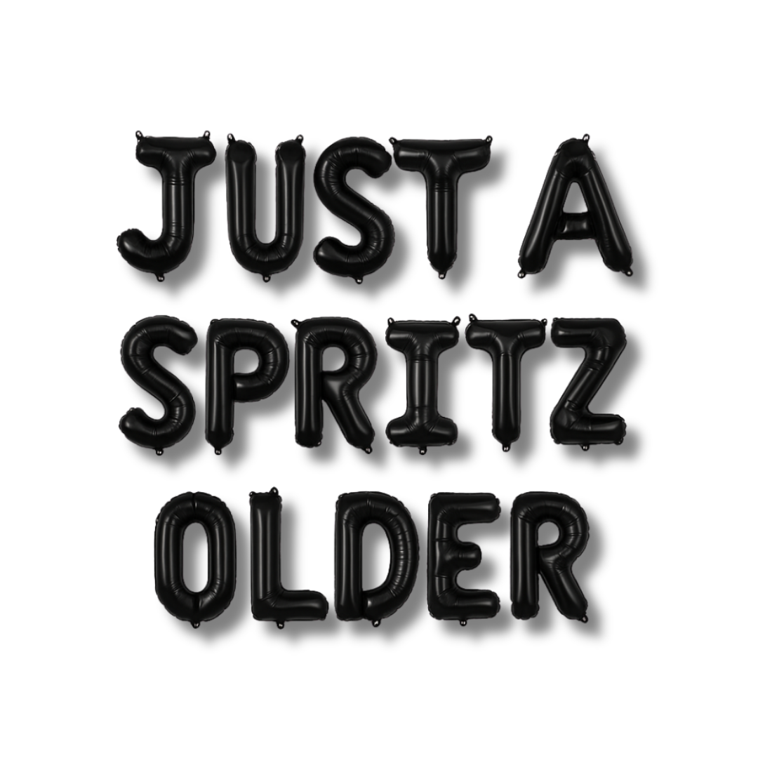 Spritz Older Balloon Banner