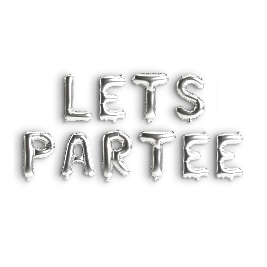 Lets Par Tee Golf Balloon Banner