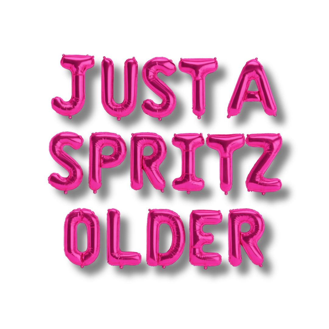 Spritz Older Balloon Banner