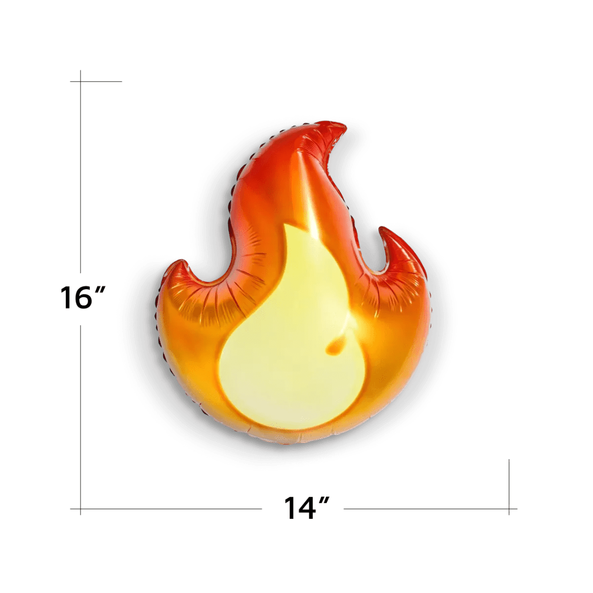 Adventure - Theme Flame Balloon - Unique Decor for Wilderness Bachelorette Parties Bach and Boujee Balloons