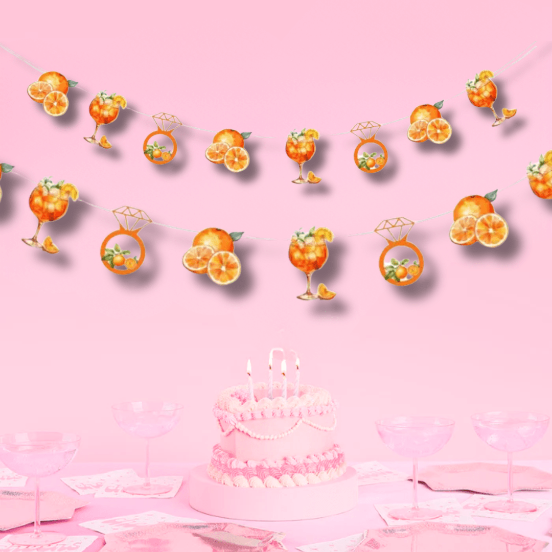 Aperol Spritz Citrus Banner Bach and Boujee