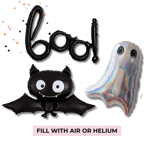 Bat Balloon - Halloween Party Foil Balloon Decoration Bach and Boujee Balloons