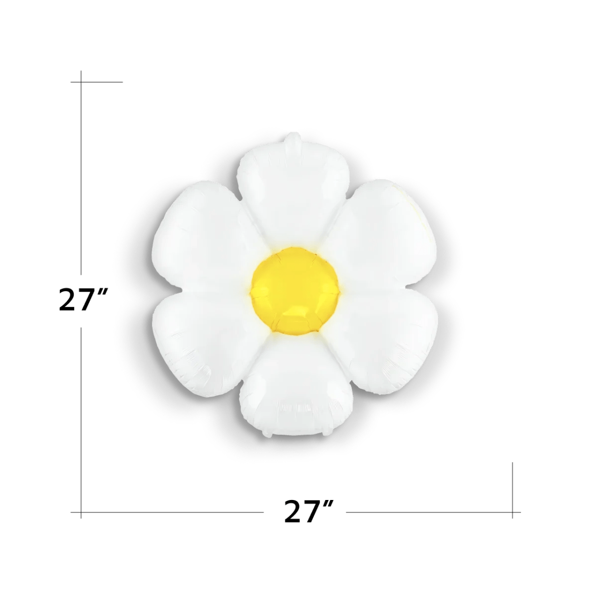 Blooming Daisy Balloon for Bridal Revelries and Birthday Extravaganzas Bach and Boujee Balloons