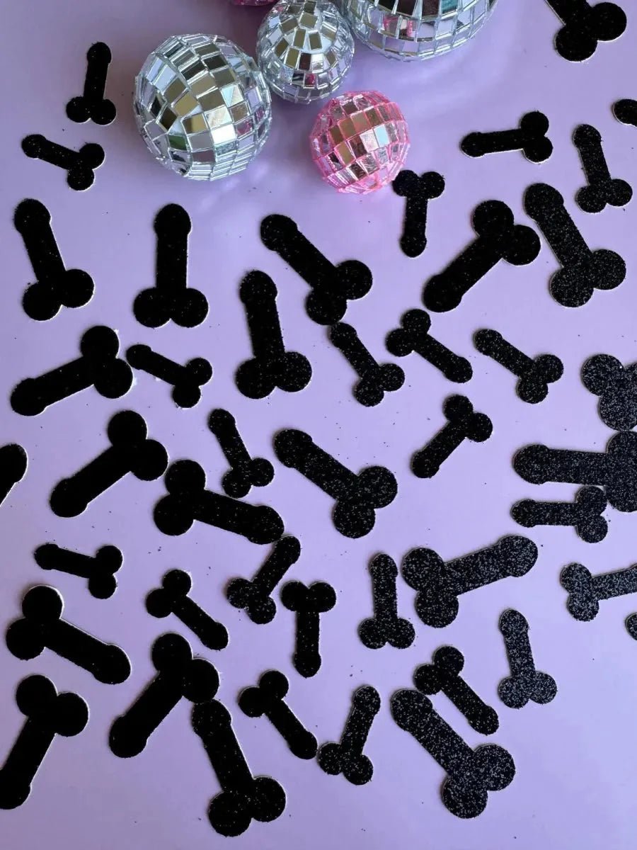 Blush Gold Phallus Sipper and Glistening Ornamentation - The Ultimate Hen Night Festoon Bach and Boujee