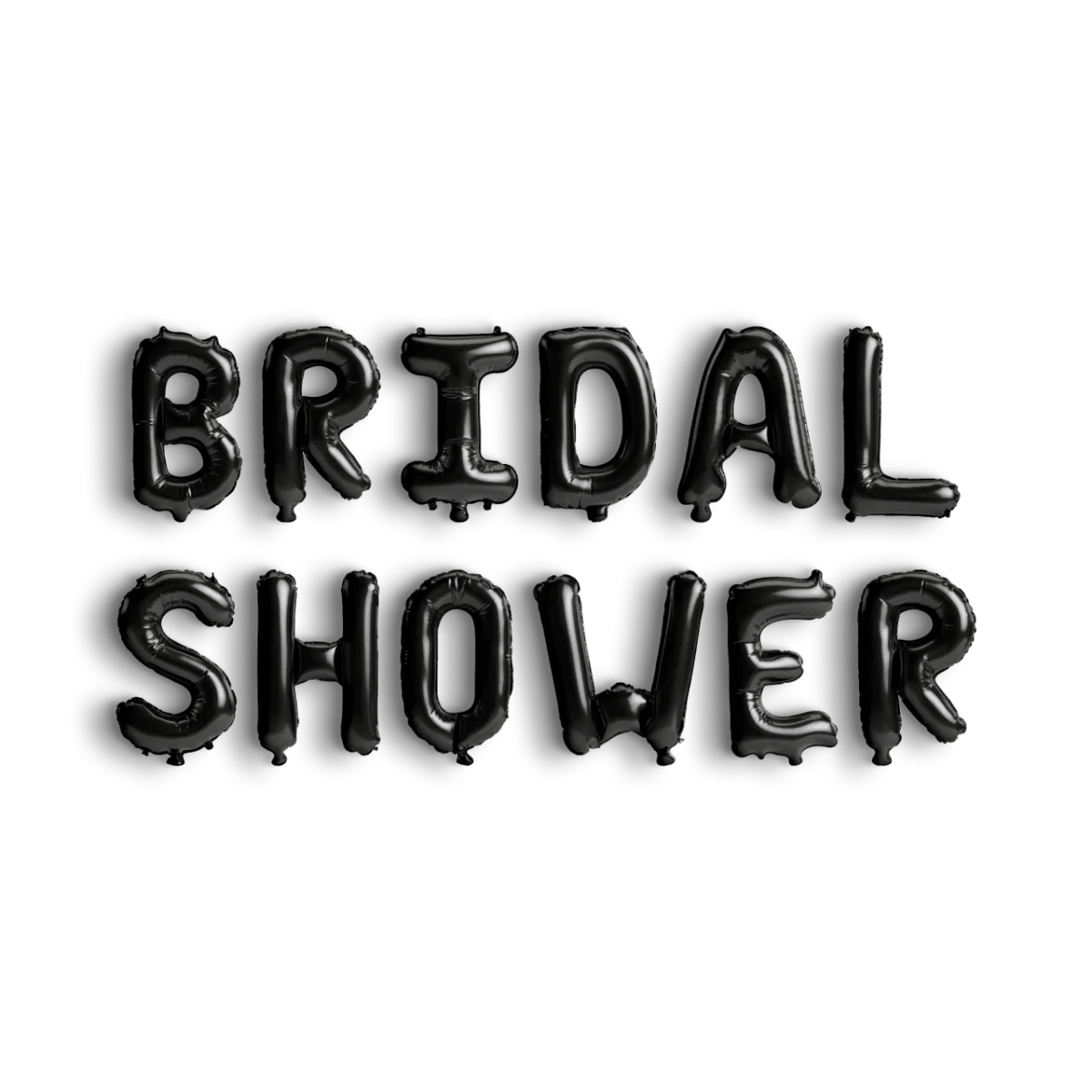 Bridal Shower Balloon Banner - Foil Letter Balloon Decorations for Classic Bridal Shower Hen Party Bach and Boujee Balloons