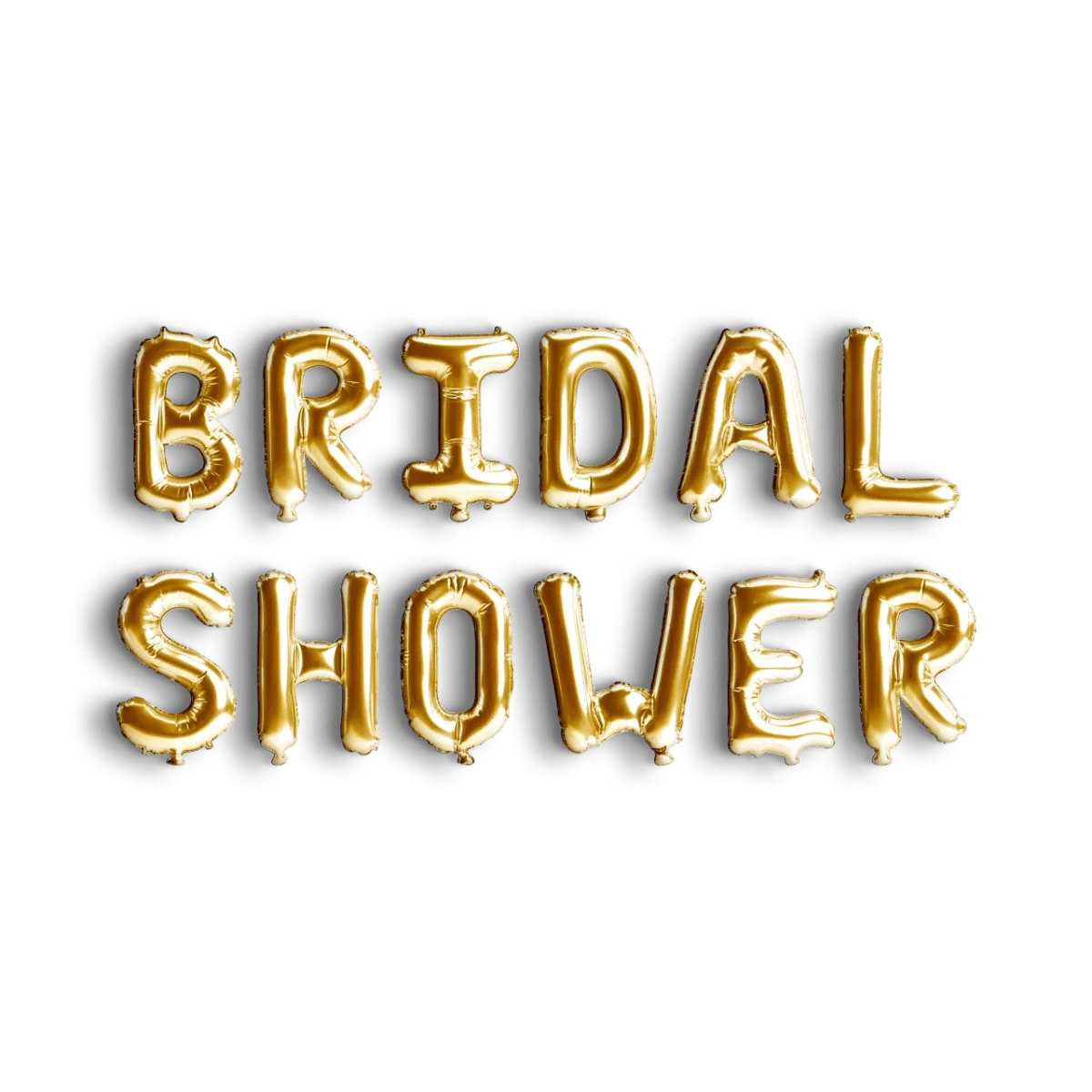 Bridal Shower Balloon Banner - Foil Letter Balloon Decorations for Classic Bridal Shower Hen Party Bach and Boujee Balloons