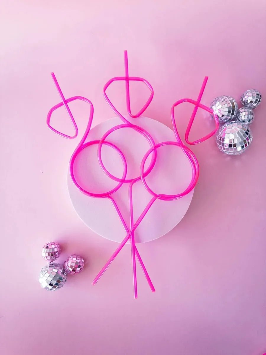 Bride Babe Straw for Bachelorette Party Team Bride Gift Bridal Shower Decoration Bach and Boujee