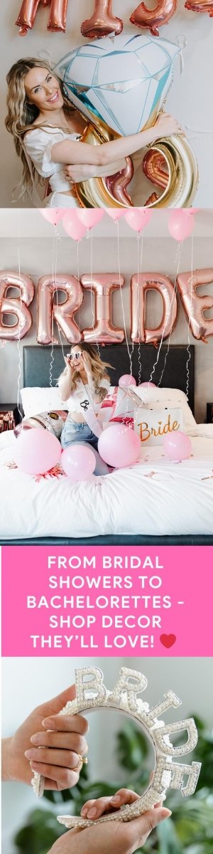 BRIDE Balloon Jumbo Bride Balloon Silver Bride Banner Bachelorette Decoration Bridal Shower Wedding Shower Extra Large Bride Balloon Bach and Boujee