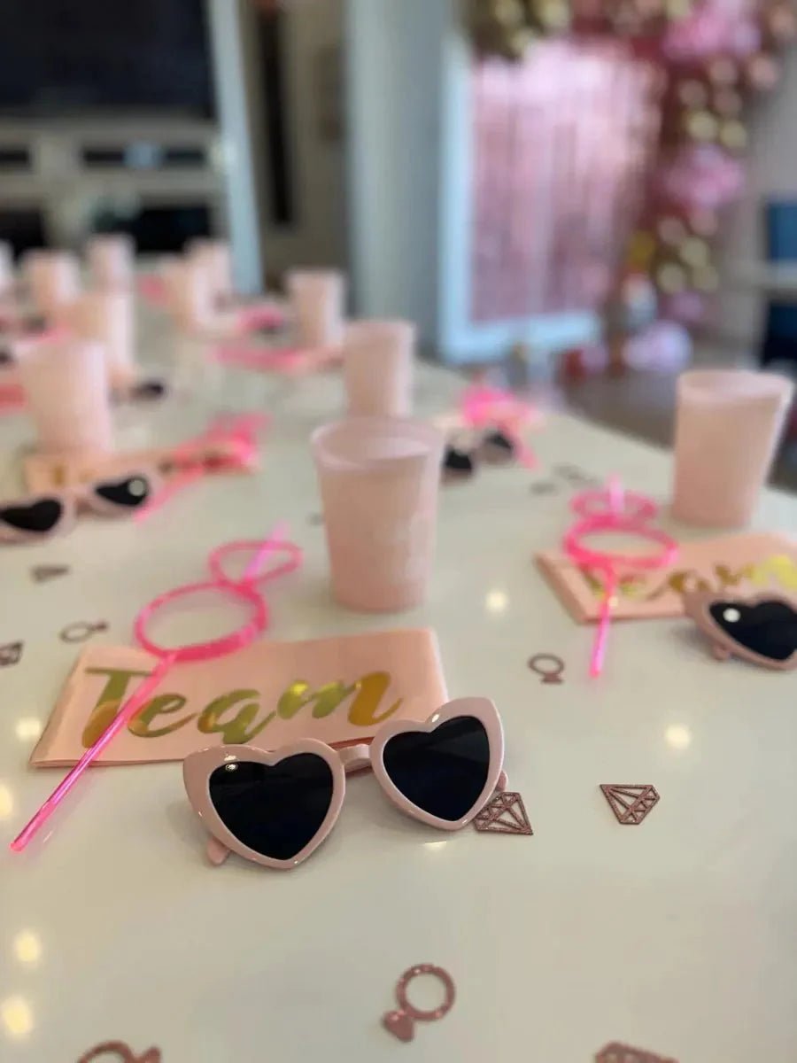 Bride Squad Themed Party Straws - A Whimsical Touch for Hen and Bachelorette Parties Bach and Boujee