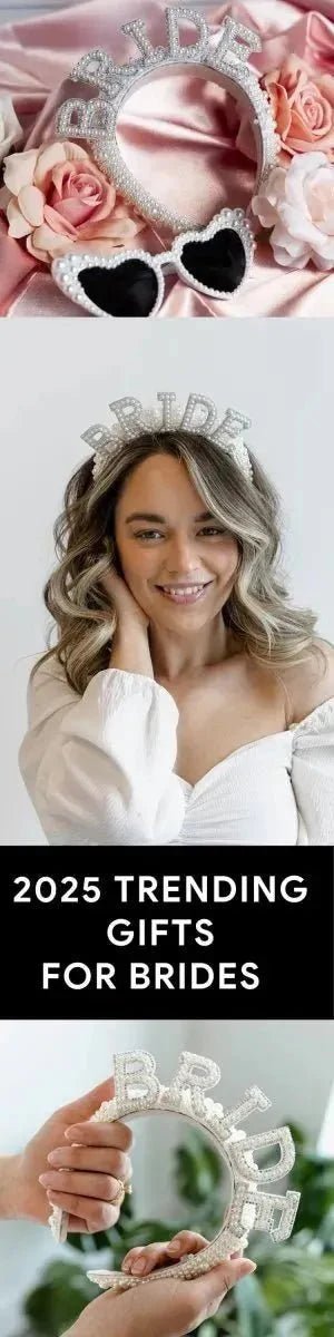 Bride's Pearl - Embellished Headpiece - Ideal Accessory for Hen Nights and Stagette Parties Bach and Boujee Headband