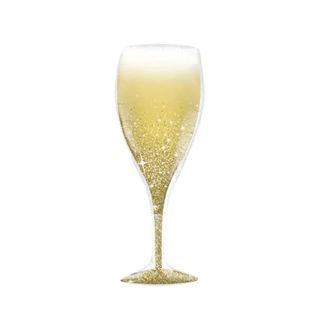 Champagne Glass Balloon Bachelorette Decoration Hen Party Decor - Champagne Birthday Party Bach and Boujee