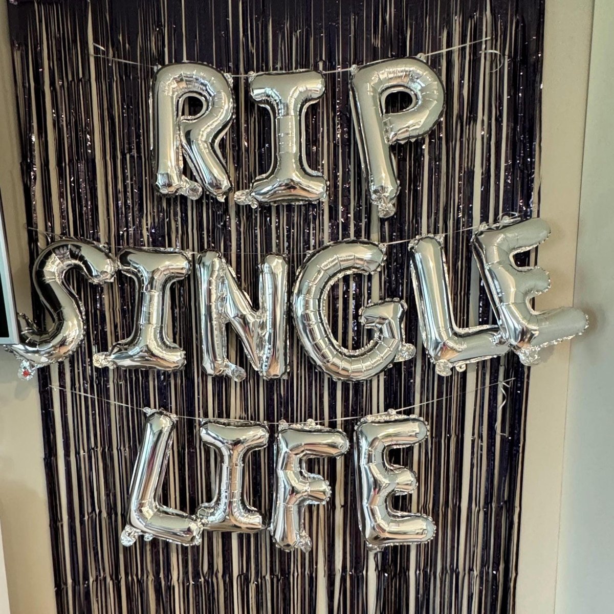 Custom Phrase - Black Letter Balloons Bach and Boujee Balloons