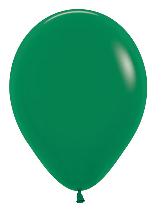 Dark Green Helium Balloon Bach and Boujee