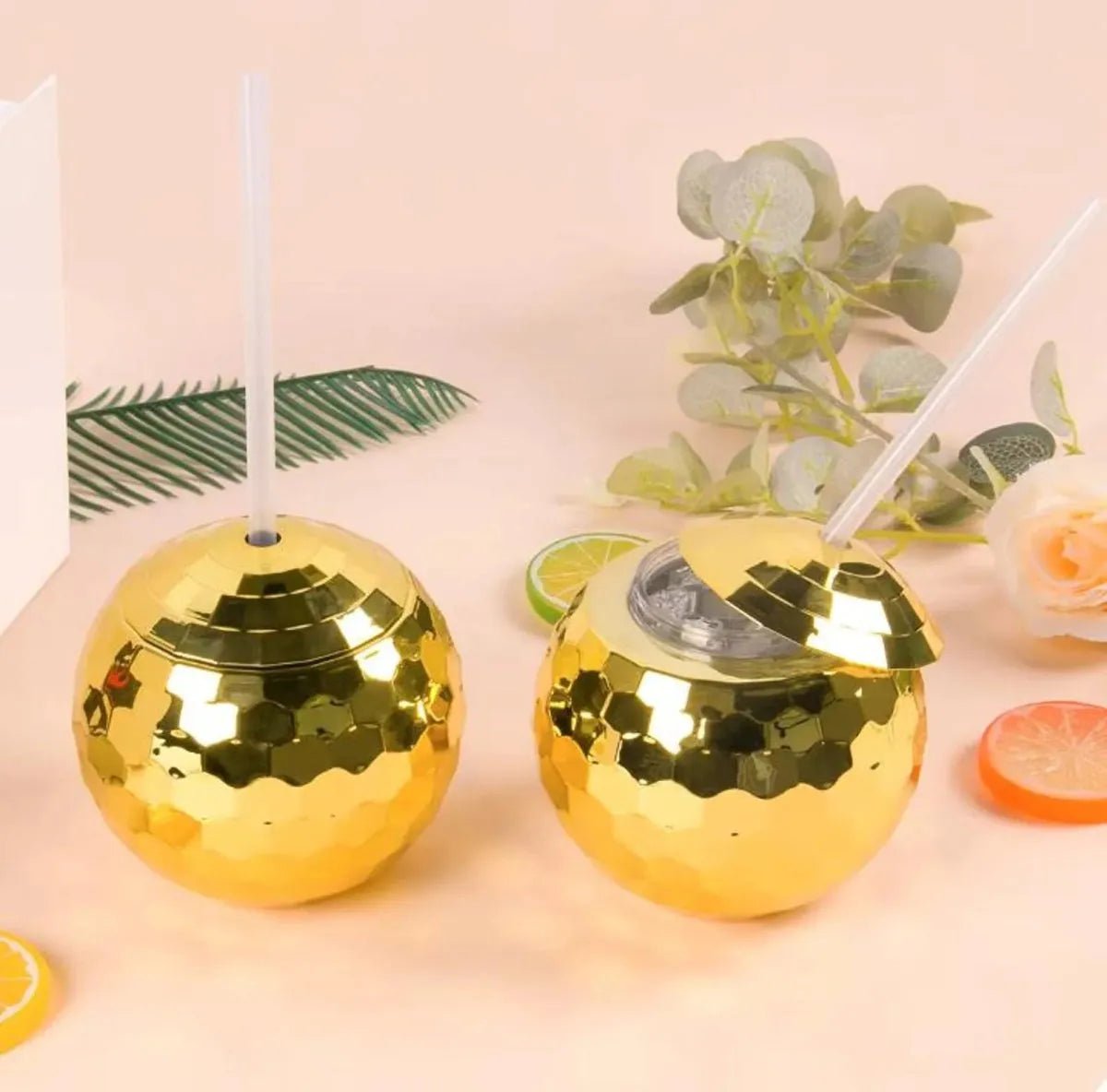 Disco Ball Tumbler Cup - Bachelorette Party Decoration Disco Theme Party Accessory Bach and Boujee