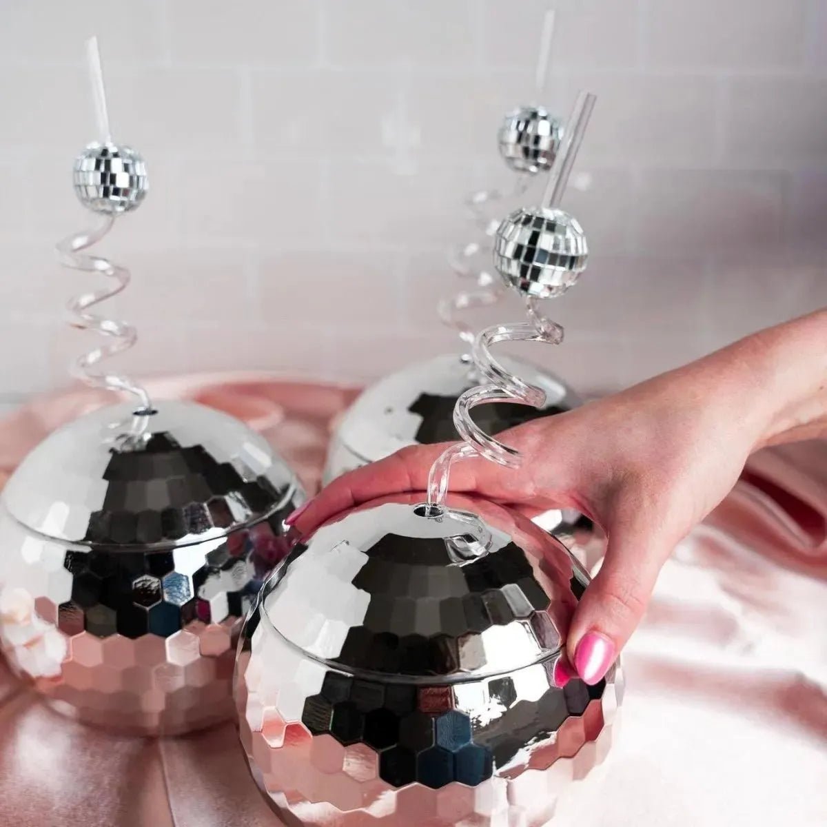 Disco Cup - Decoration Bachelorette Party Disco Ball Theme Bach and Boujee