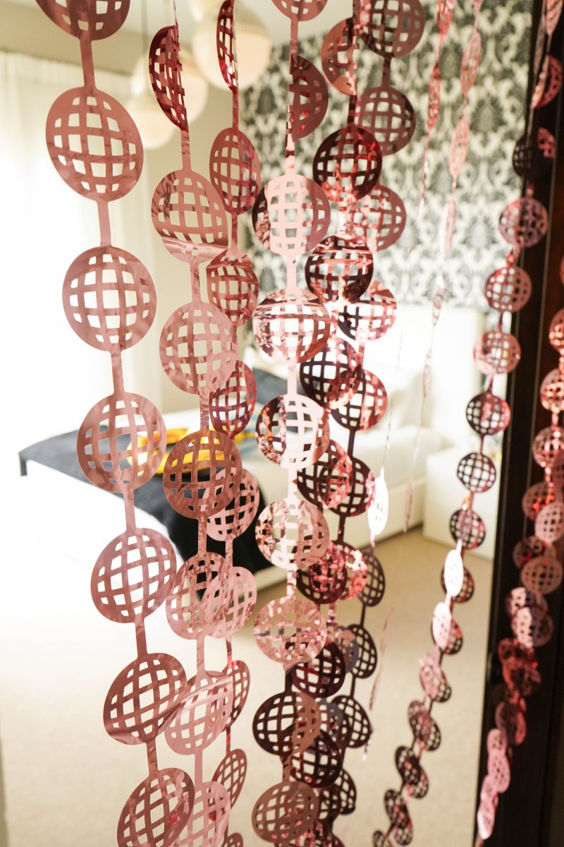 Disco Foil Curtain Backdrop - Disco Theme Party Bach and Boujee