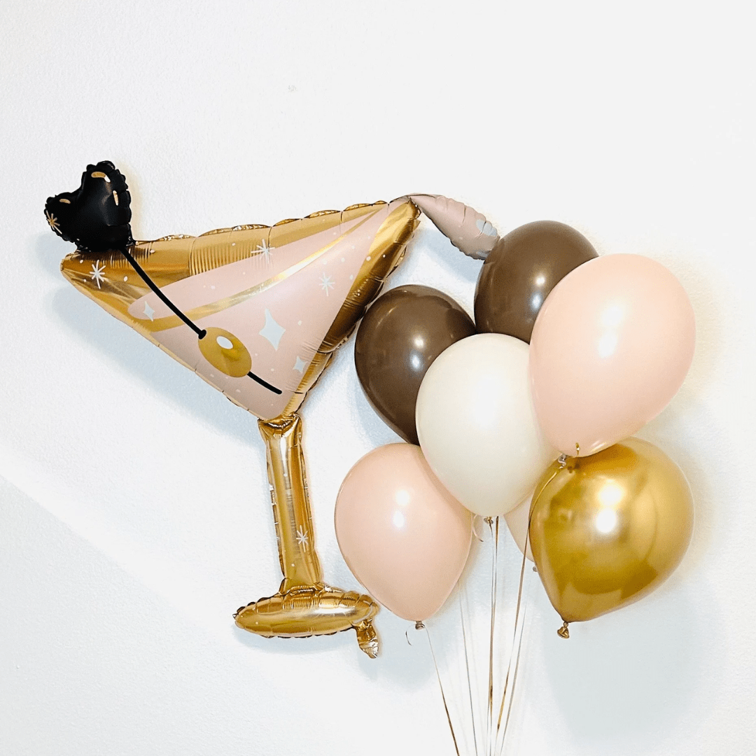 Espresso Martini Balloon Birthday - Helium Bundle Bach and Boujee