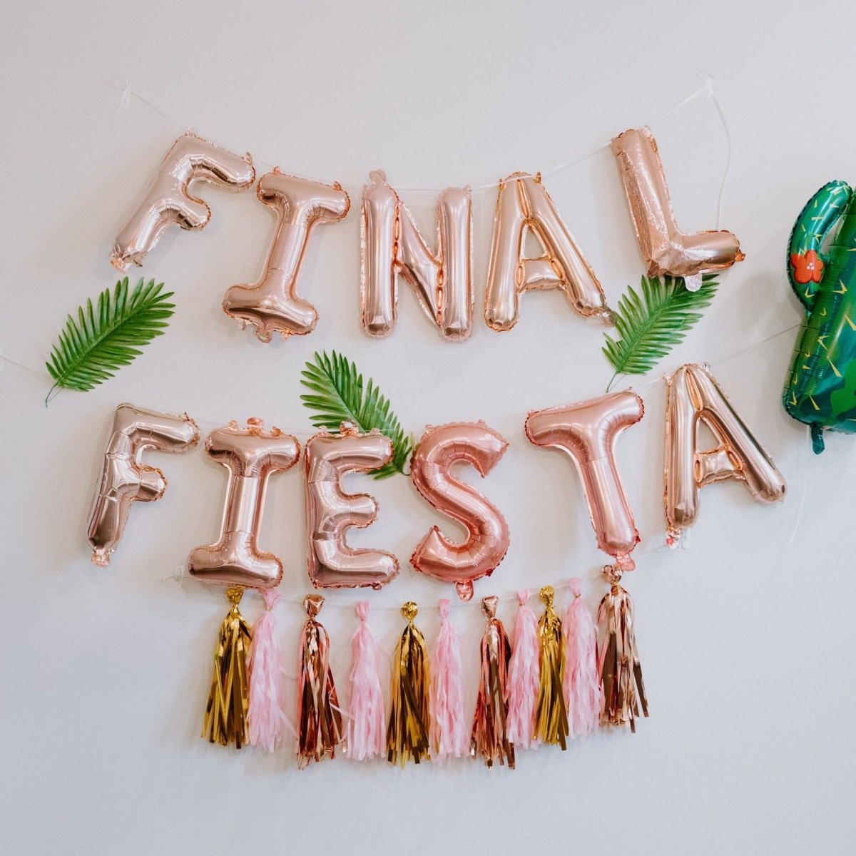 Final Fiesta Balloon Banner Bach and Boujee