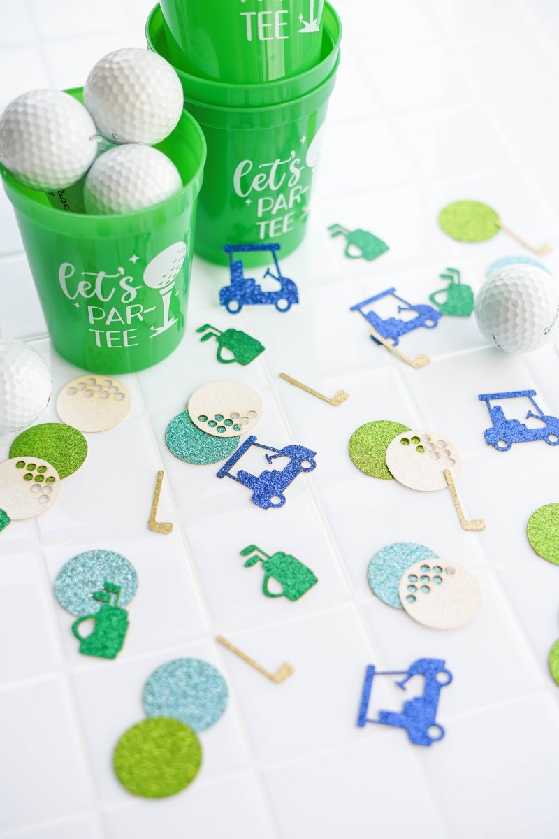 Golf Confetti - Hole In One Birthday Bach and Boujee