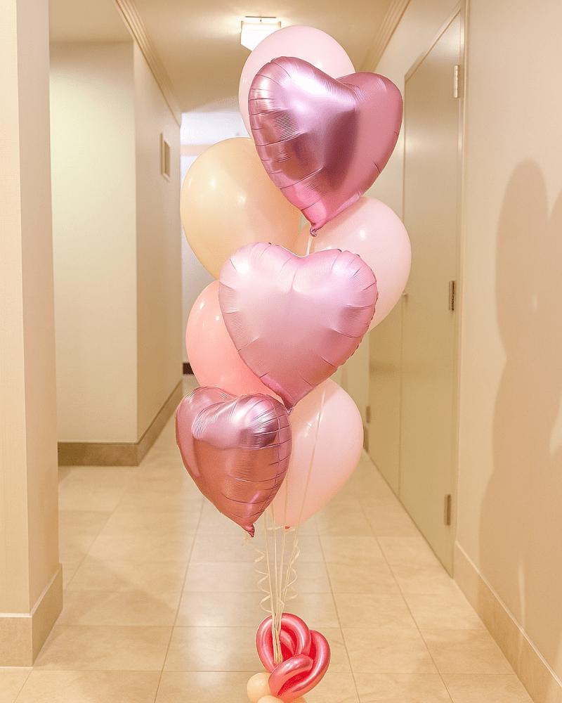 Heart Helium Bundle Bach and Boujee