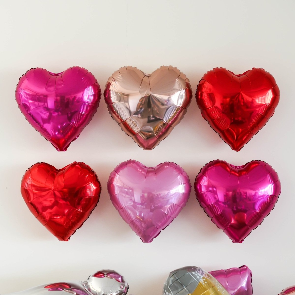 Heart Shaped Valentines Day Balloon - Bridal Shower Balloon Decoration Bach and Boujee Balloons