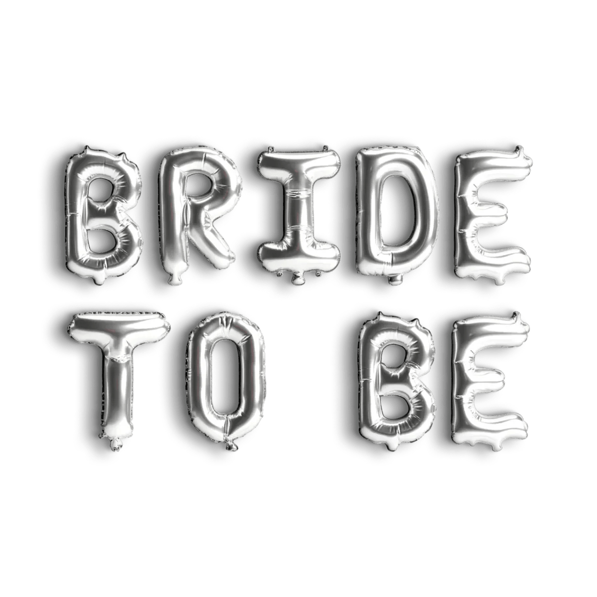 Inflatable Celebration Banner for Bride - Bridal Party Accessory, Hen Party Balloon Decor, Engagement Celebration, Foil Letter Banner Bach and Boujee Balloons
