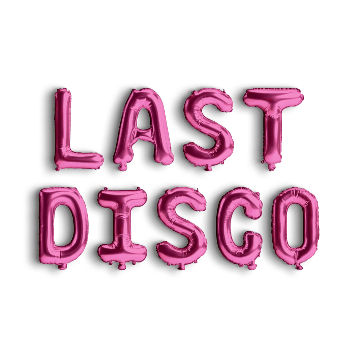 Last Disco Balloon Banner - Bachelorette Decoration Bride Dancing Queen Groovy Retro 80s 90s Disco Hen Party Bach and Boujee Balloons
