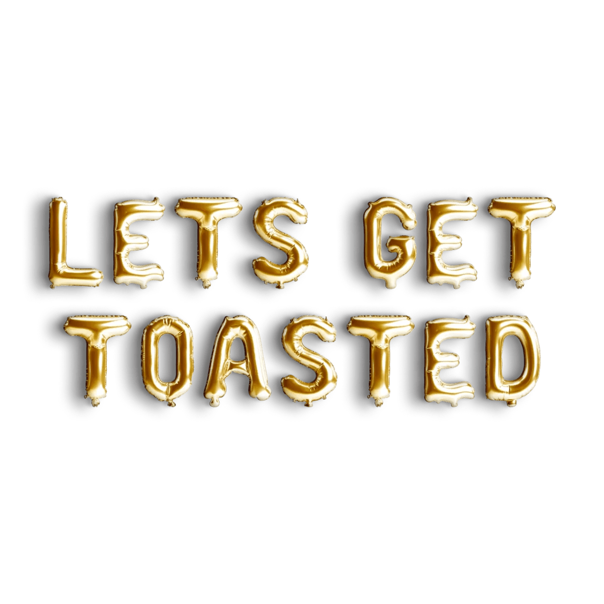 Let's Get Toasted Balloon Banner - Camp Bachelorette Party Camp Balloons Camp Bach Accessories Bachelorette Decorations Camping Balloon Hen Party Bach and Boujee Balloons