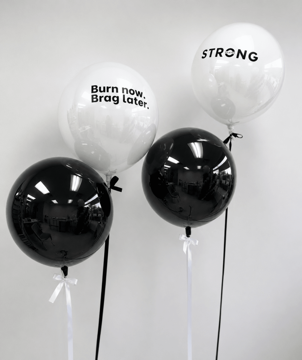 Luxe Helium Balloons Bach and Boujee
