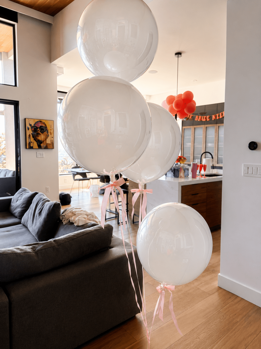Luxe Helium Balloons Bach and Boujee