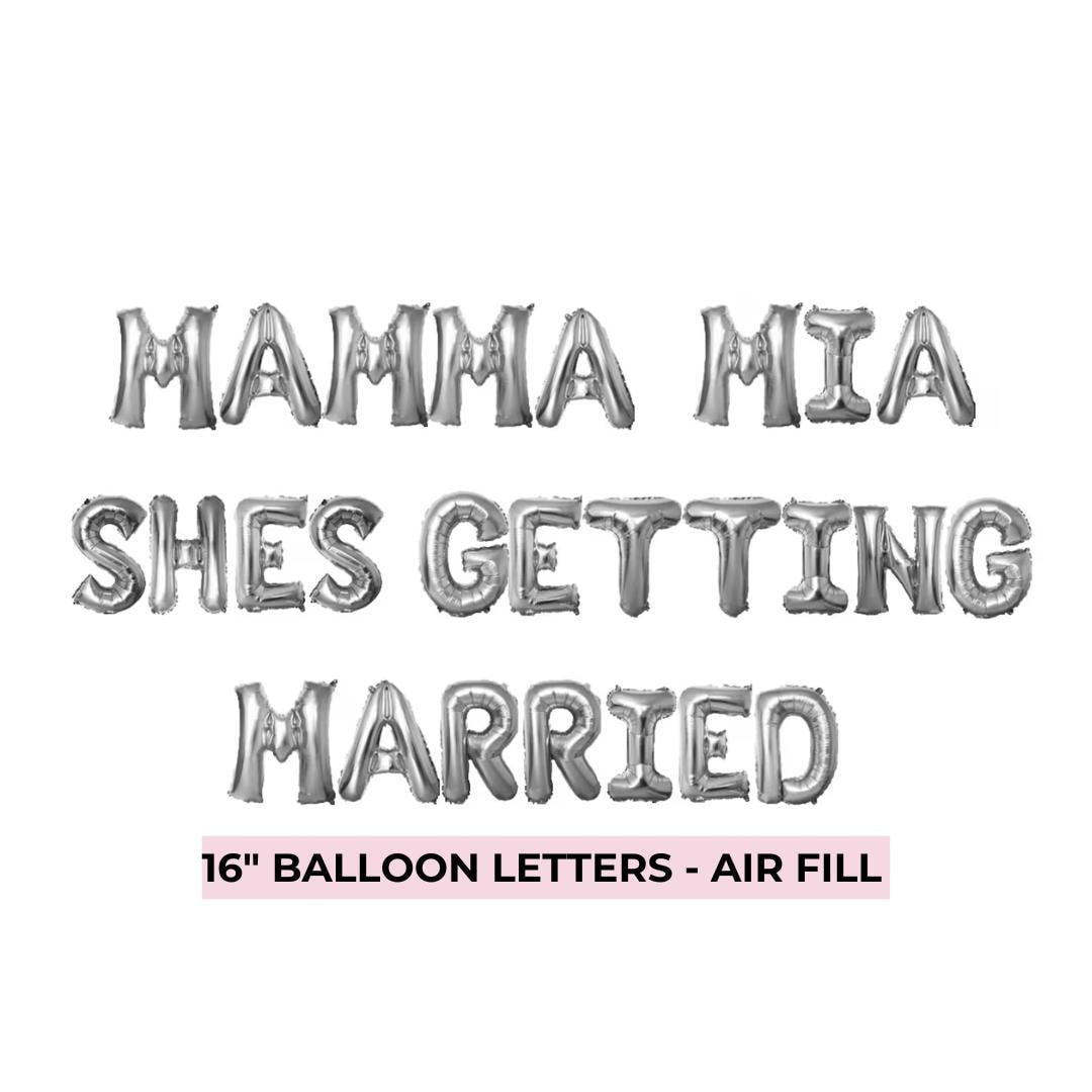 Mamma Mia Shes Getting Married Bachelorette Theme - Dancing Queen Hen Party Supplies Disco Bach and Boujee
