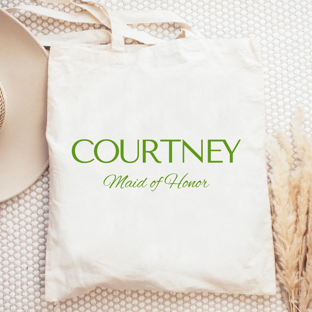 Margaritas and Matrimony Custom Gift Bachelorette Tote Bag Margs - Peronsalized Names Custom Margarita Bachelorette Party Favor Hangover SOS Kit Bach and Boujee
