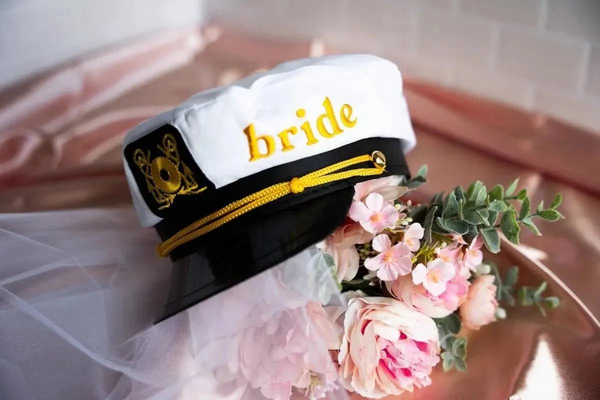 Maritime Bride Hat - Ultimate Accessory for Wedding Countdown Festivity Bach and Boujee