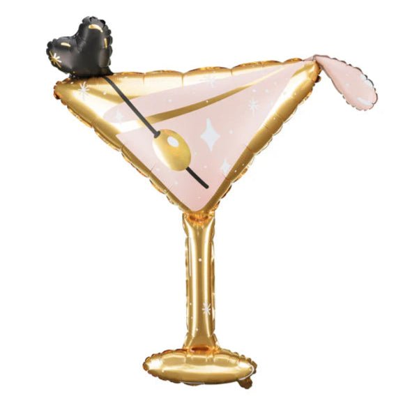 Martini Balloon Bachelorette Decoration - A Tini Bit Older Birthday Bach and Boujee Balloons