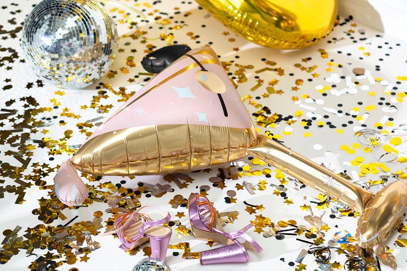 Martini Balloon Bachelorette Decoration - A Tini Bit Older Birthday Bach and Boujee Balloons