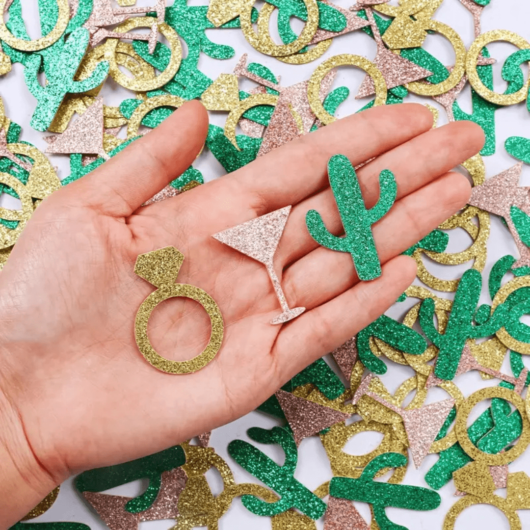 Martini Party Cactus Confetti Fiesta Theme Mexico Bachelorette Bach and Boujee