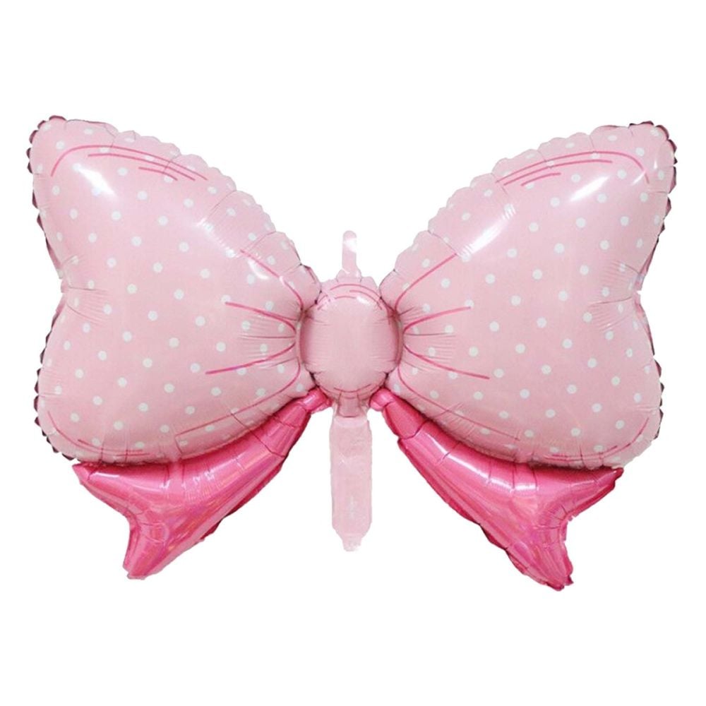 Minnie Mouse Pink Bow Balloon - Girl Birthday Party Decoration Bach and Boujee Balloons