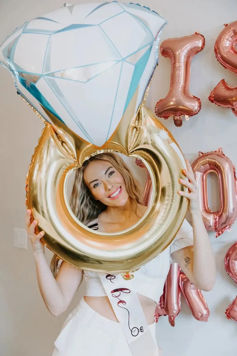 Miss to Mrs Balloon Banner - Hen Party Balloon Bachelorette Banner Balloon Future Mrs Pop The Bubbly Bachelorette Decoration Balloon Classy Bachelorette Bach and Boujee Balloons