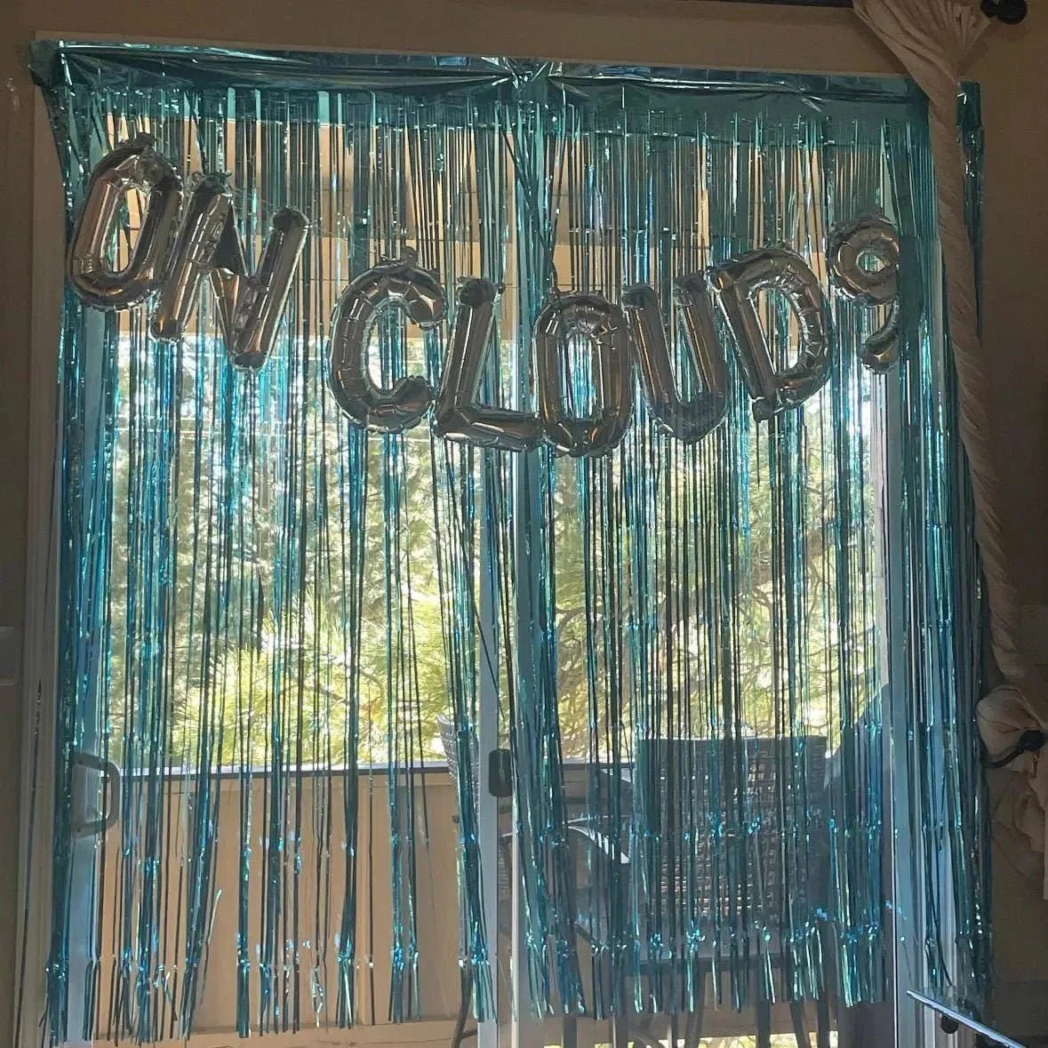 On Cloud 9 Balloon Banner - Bachelorette Decoration Nine 9th Birthday Balloon Slumber Bachelorette Party Decoration Bride Balloon Hen Party Bach and Boujee Balloons