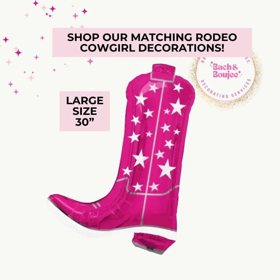 Pink Cowgirl Hats for Bachelorette Party Disco Cowgirl Last Rodeo Nashville Decor Bach and Boujee