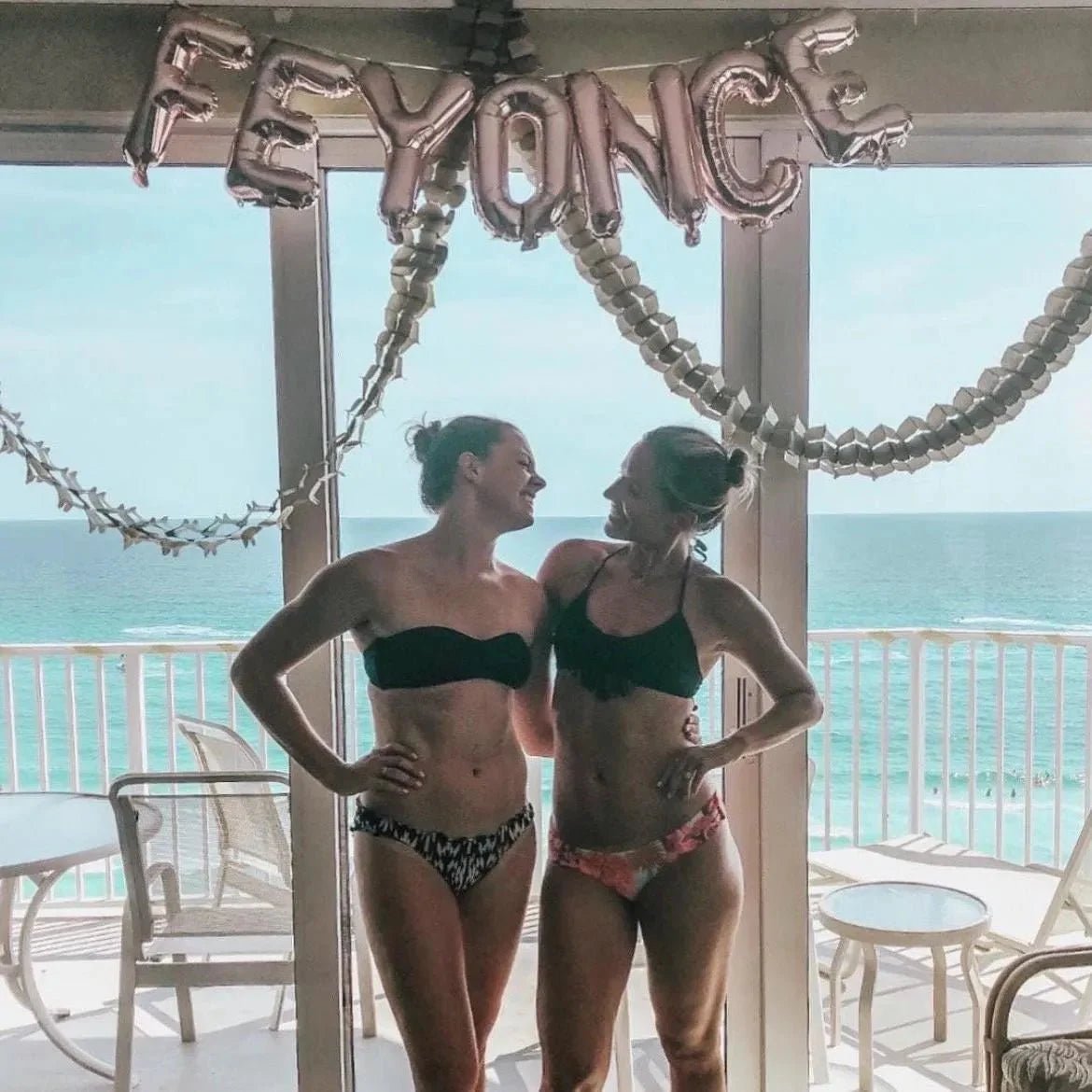 Queen B Inspired Banner for Bachelorette Bash - The Ultimate Party Decor Bach and Boujee Balloons
