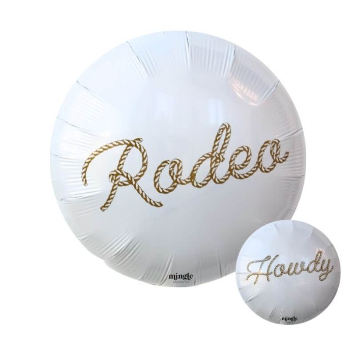 Rodeo Howdy Balloon Bach and Boujee Balloons