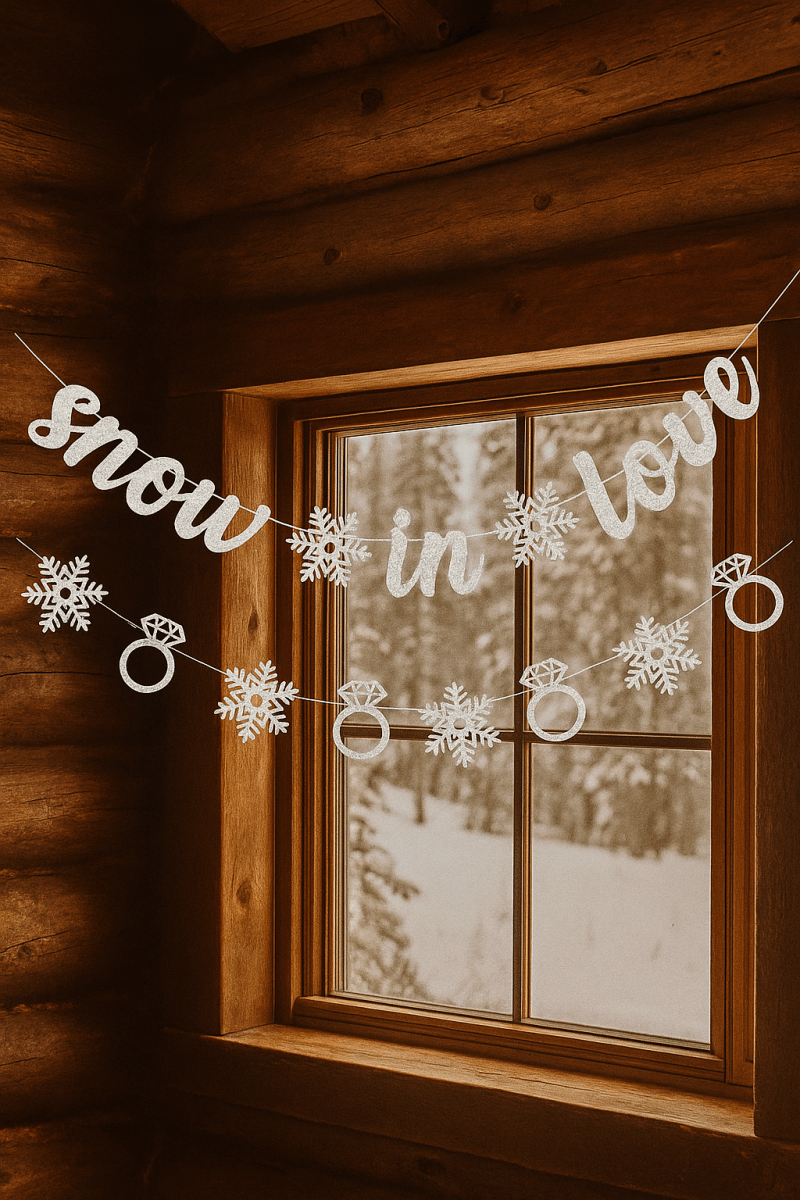 Snow In Love Banner Bach and Boujee