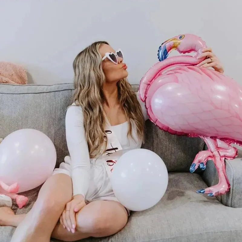 Tropical Bachelorette Bash - Flamingo & Cactus Balloon Set Bach and Boujee Balloons