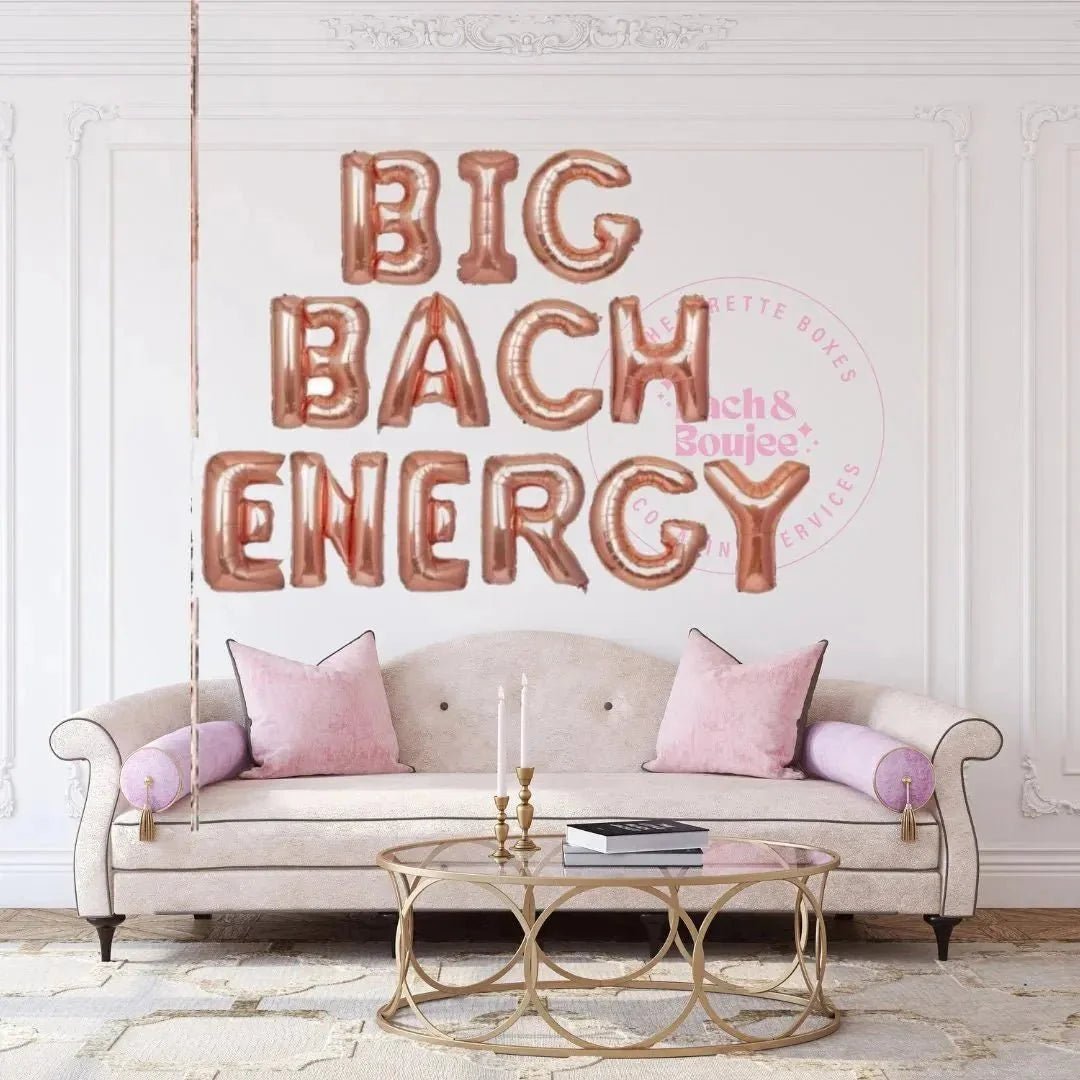 Ultimate Bride Tribe Balloon Banner - High - Spirited Hen Party Accents Bach and Boujee Balloons