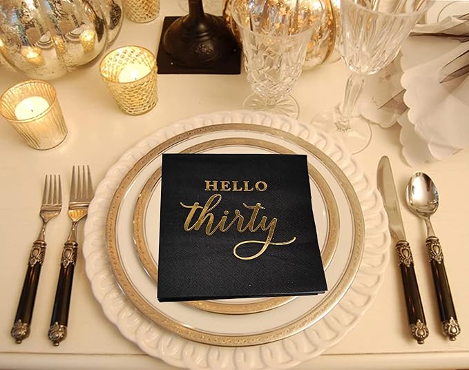 Hello Thirty Napkins