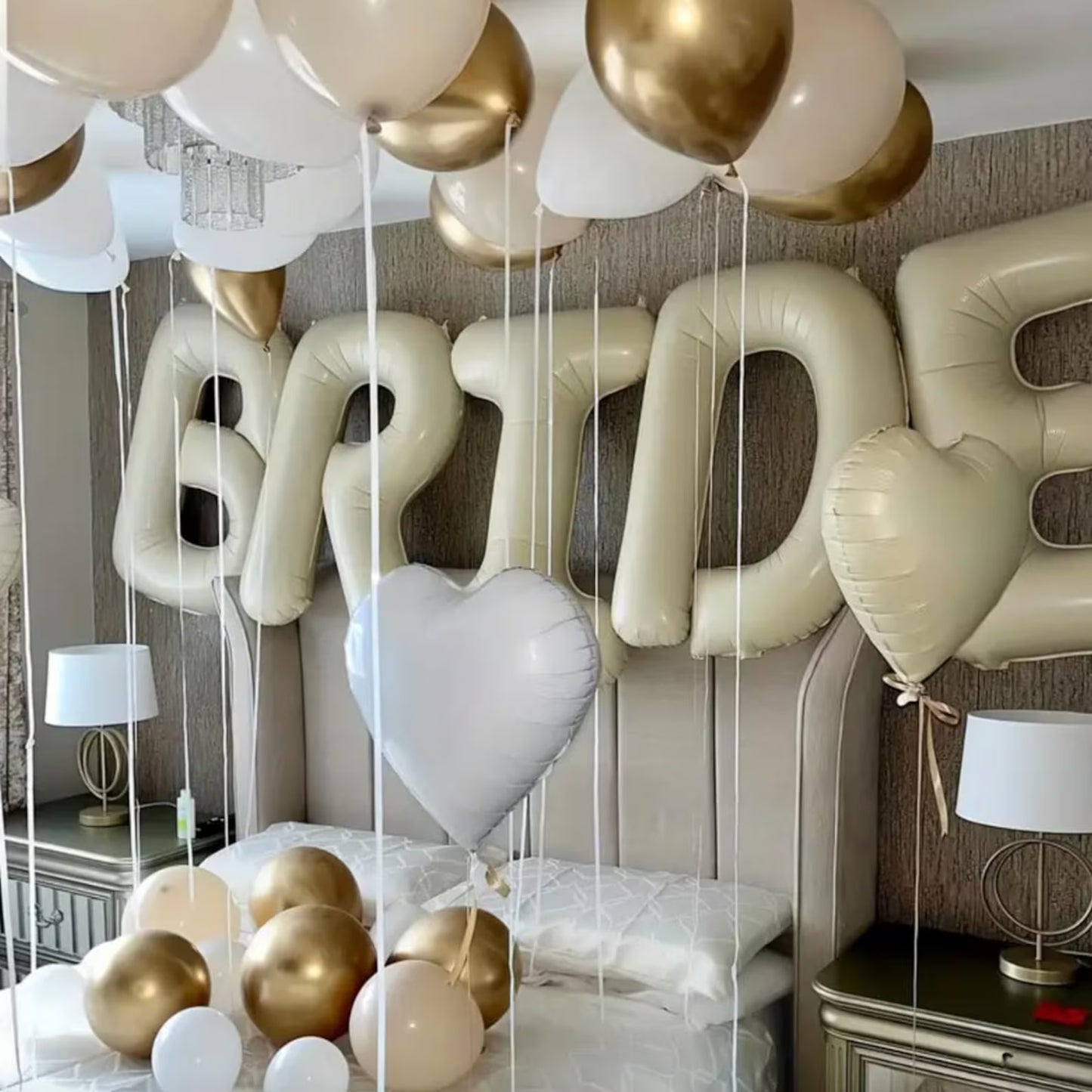 Cream Jumbo Bride Balloon XL