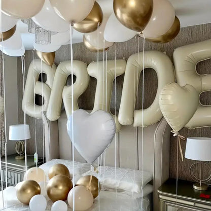 Cream Jumbo Bride Balloon XL