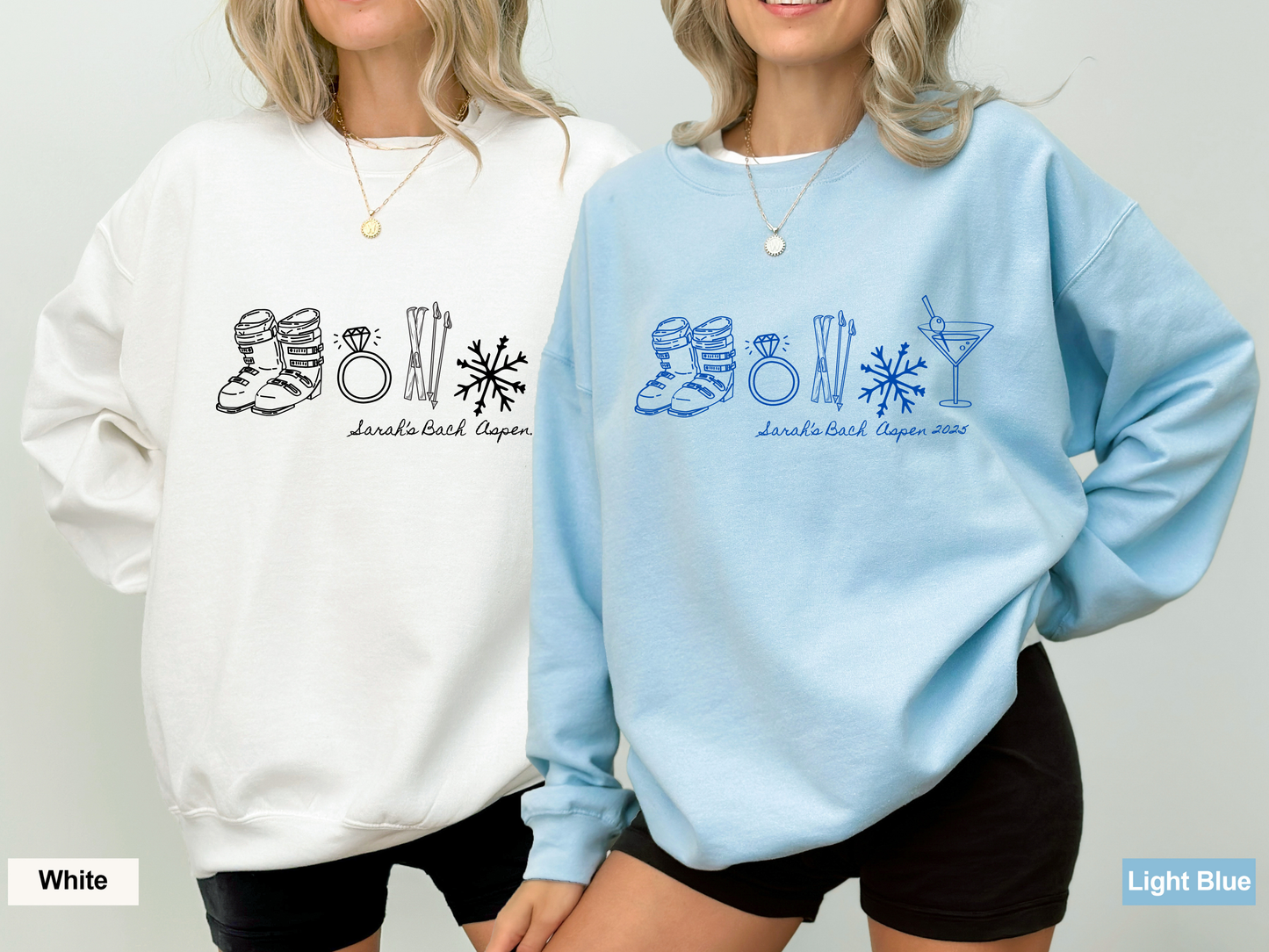 Ski Trip Weekend Crewneck - Bachelorette Sweater