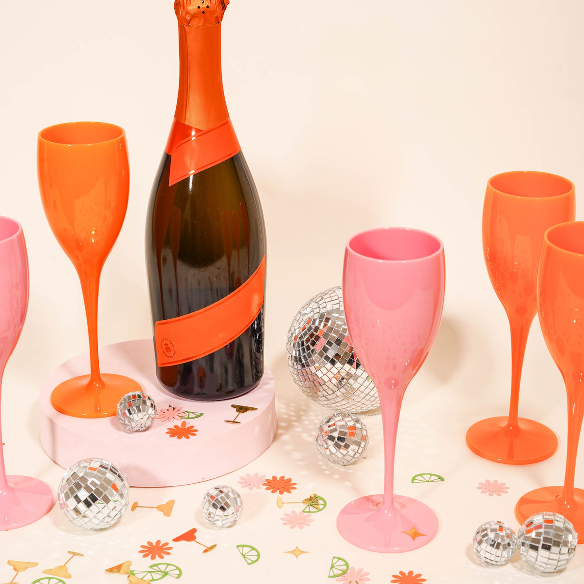 Veuve Champagne Flute - Personalized